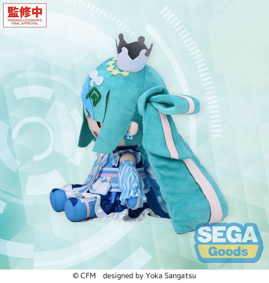 Character Vocal Series 01: Hatsune Miku Fuwa Petit Plush Figure Hatsune Miku LAWSON 50th Anniversary Special LIVE L 30 cm