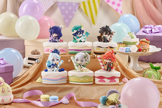 Genshin Impact Wondrous Travels Series Figure Venti Chibi 12 cm