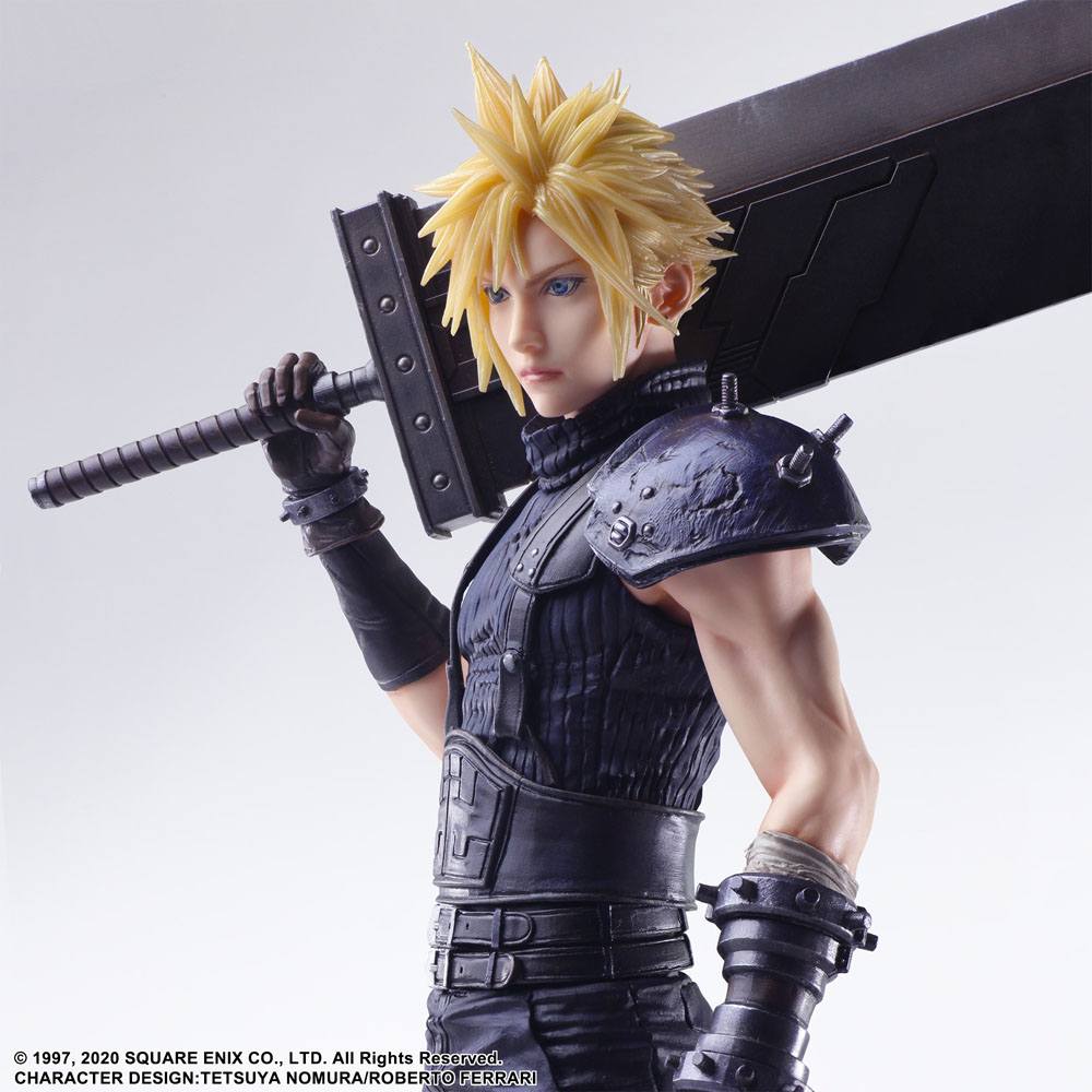 Final Fantasy VII Remake Static Arts Gallery Statue Cloud Strife 26 cm Statues