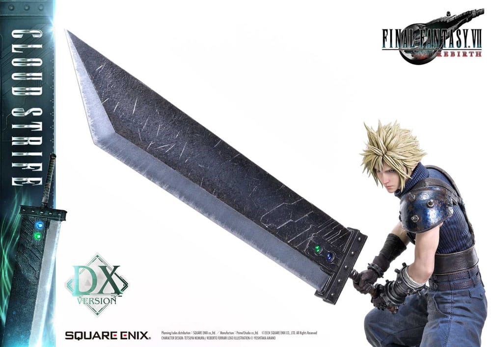 Final Fantasy VII Rebirth Statue 1/4 Cloud Strife Deluxe Ver. 68 cm Statues