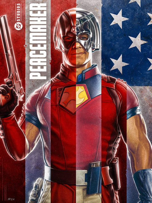 DC Comics Art Print Peacemaker 41 x 61 cm - unframed