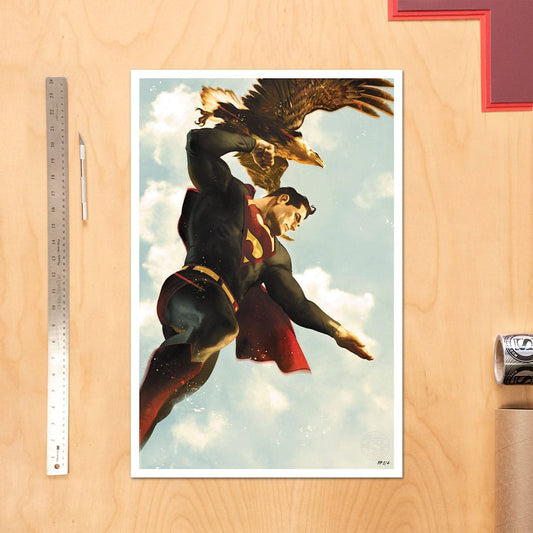 DC Comics Art Print Superman 61 x 41 cm - unframed
