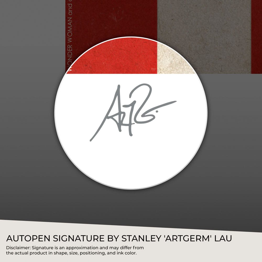 DC Comics Art Print Wonder Woman: New History of the DC Universe 61 x 46 cm - unframed