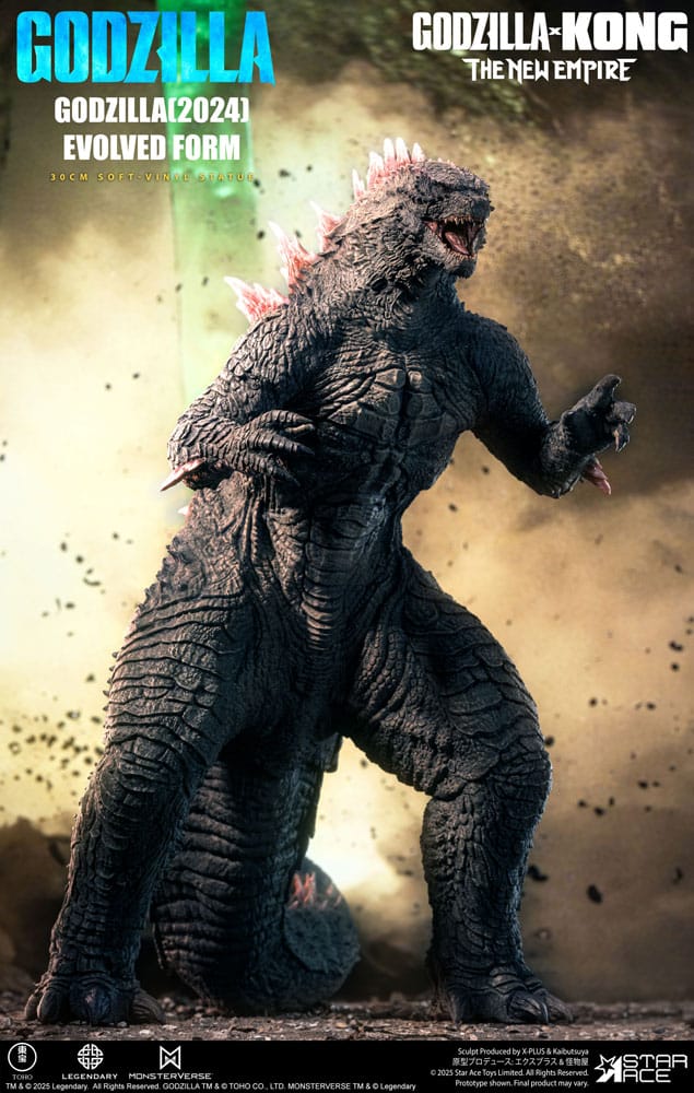 Godzilla vs. Kong: The New Empire Soft Vinyl Statue Godzilla (2024) Evolved Deluxe Version 30 cm Statues