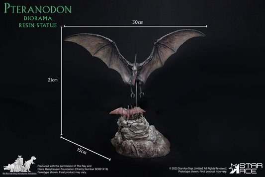 Ray Harryhausen Diorama 1/8 Pteranodon 22 cm