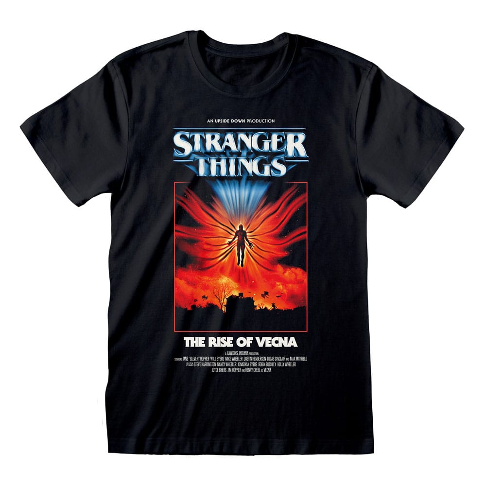 Stranger Things T-Shirt Rise Of Vecna Poster Size M