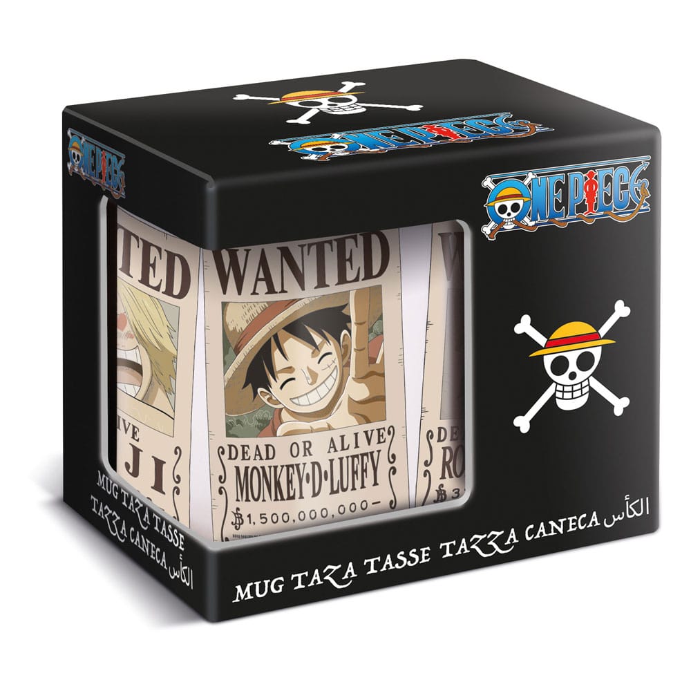 One Piece Mug Wanted 325 ml Cups & Mugs