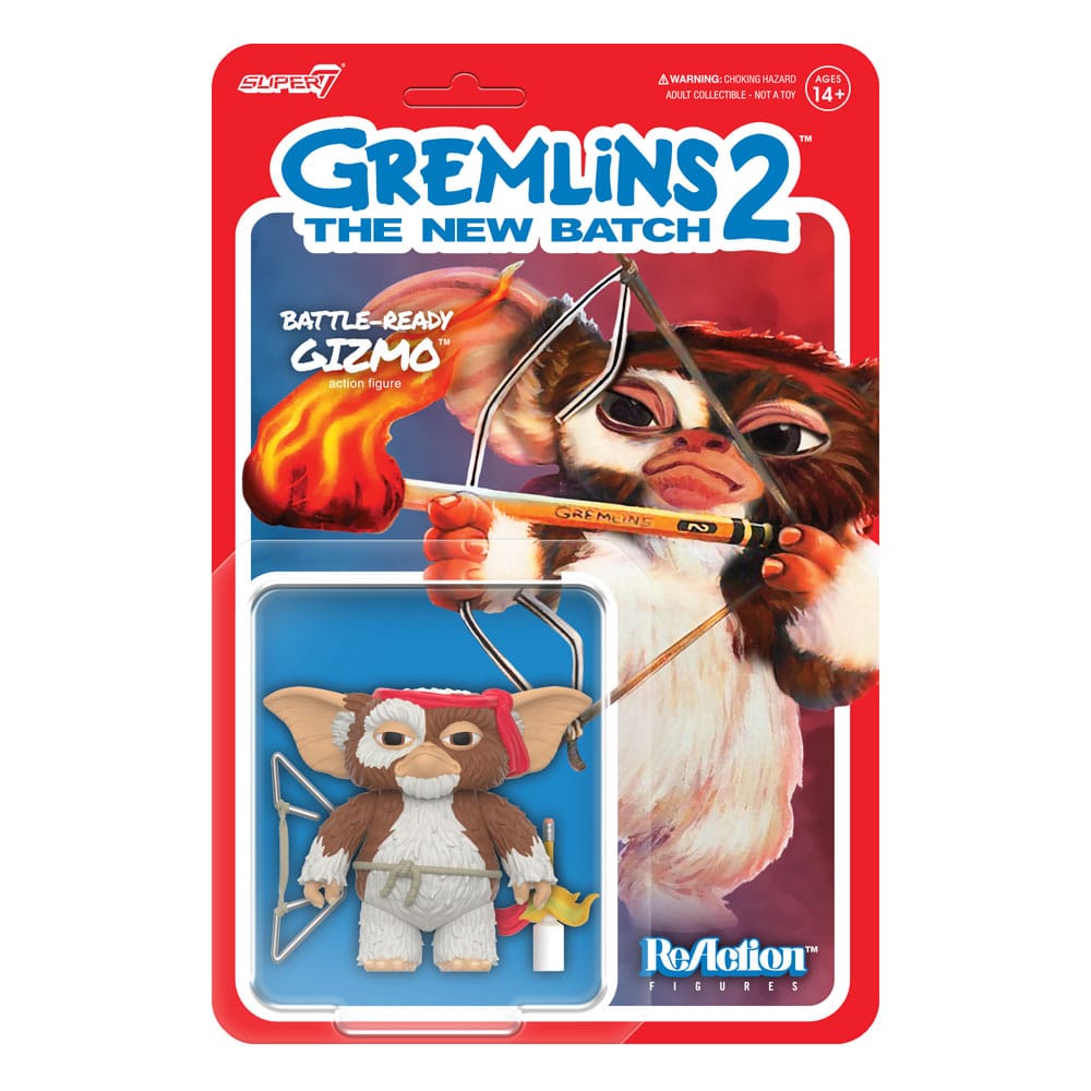 Gremlins ReAction Action Figure Wave 02 Gizmo (Battle Ready) 10 cm