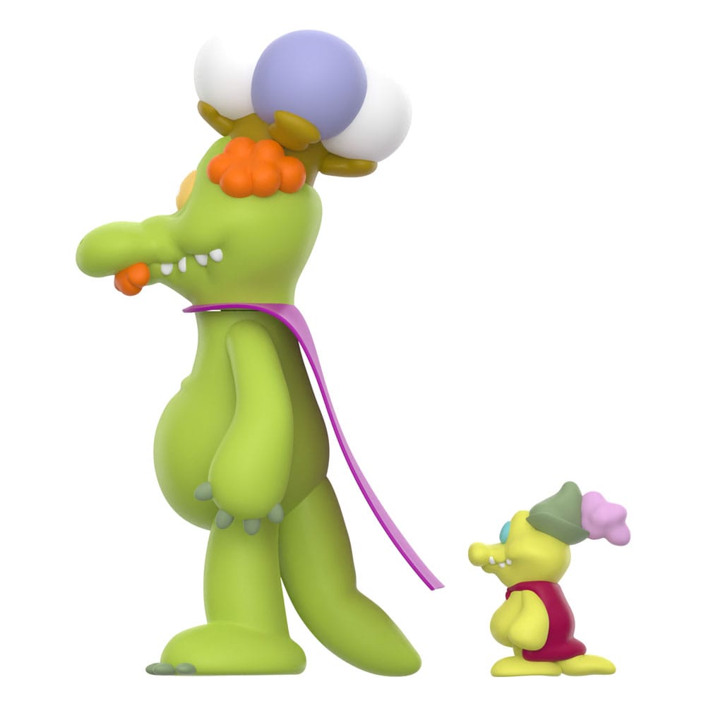 Sesame Street ReAction Action Figure Wave 04 Alligator King & 7th Son 10 cm Action figures