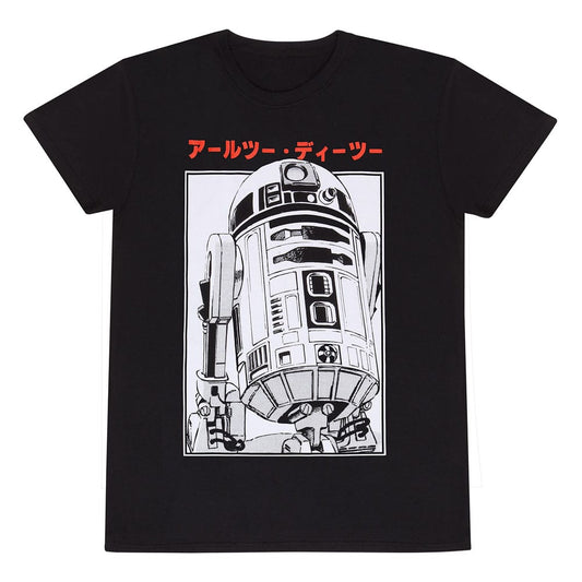 Star Wars T-Shirt R2D2 Katakana Size S T-shirts
