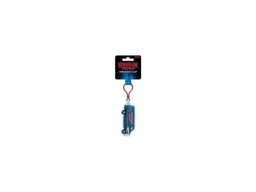 Stranger Things Torch Key Clip Keychain WSQK Van