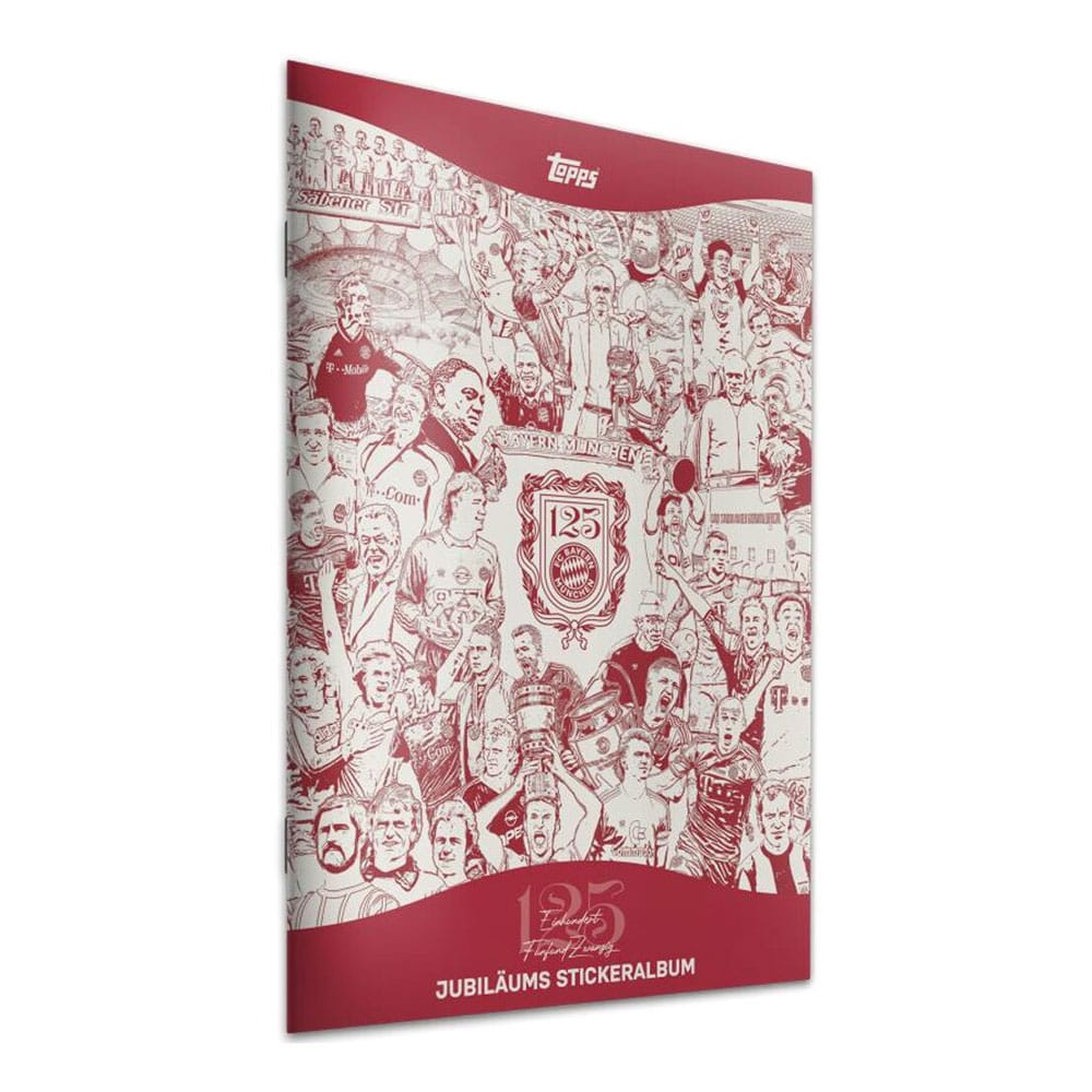 125 Jahre FC Bayern München Sticker Collection Album *German Version*