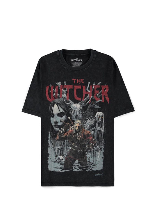 The Witcher Wild Hunt T-Shirt First Edition Washed Size M
