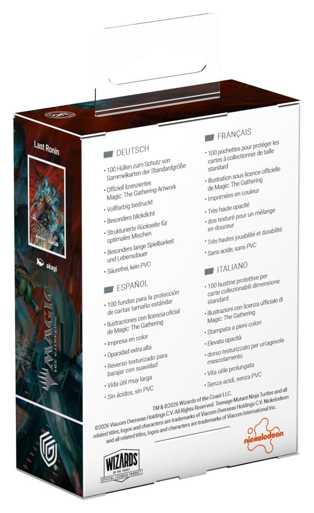 Ultimate Guard Art Sleeves Magic: The Gathering | Teenage Mutant Ninja Turtles - Artifact Rare