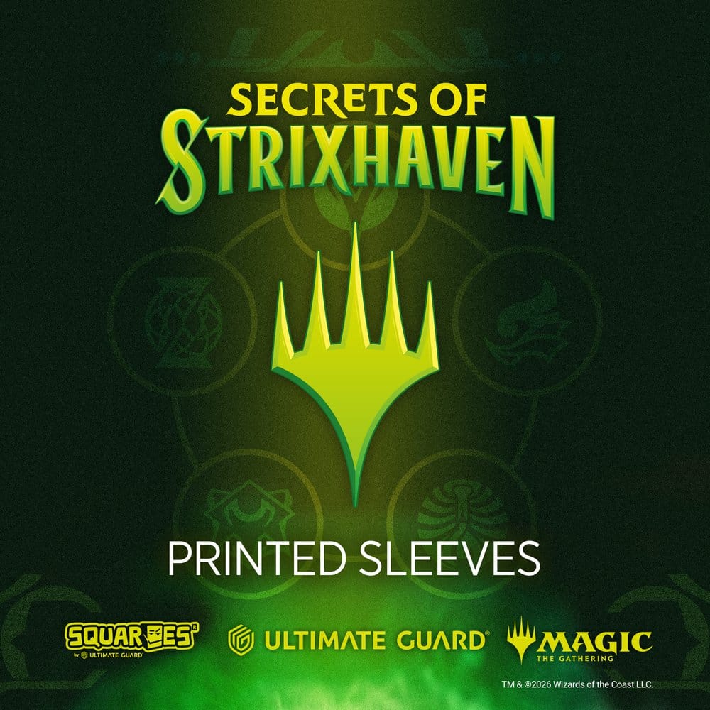 Ultimate Guard Art Sleeves Magic: The Gathering "Secrets of Strixhaven" - Green Rare (Alternate Art)