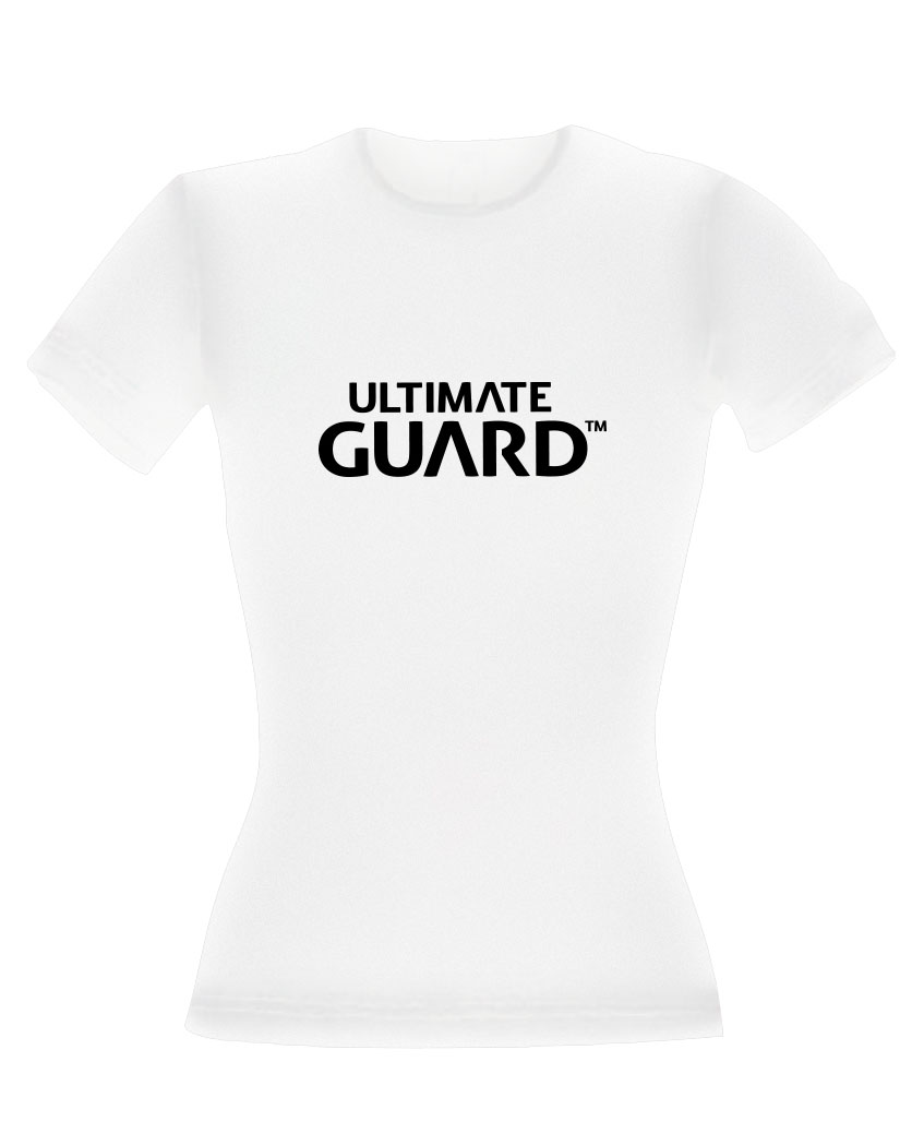 Ultimate Guard Ladies T-Shirt Wordmark White T-shirts