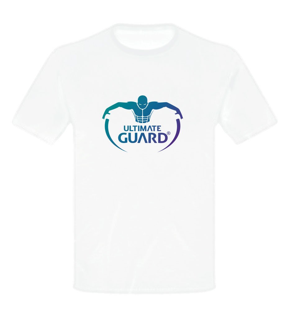Ultimate Guard T-Shirt Logo White Size XXL T-shirts