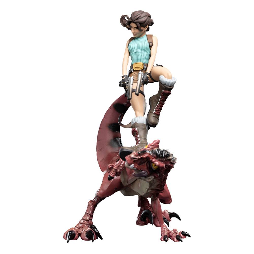 Tomb Raider Mini Epics Vinyl Figure Lara Croft & Raptor 24 cm Mini-figures