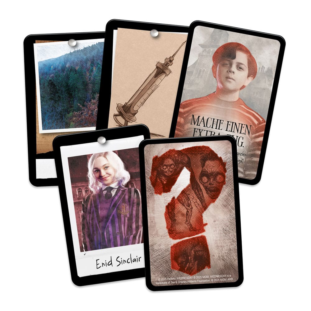 Wednesday Board Game Clue *German Version* Board games and accessories