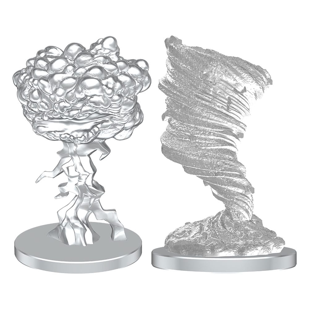 Pathfinder Deep Cuts Unpainted Miniatures Living Thunderclap & Living Whirlwind Miniature Gaming