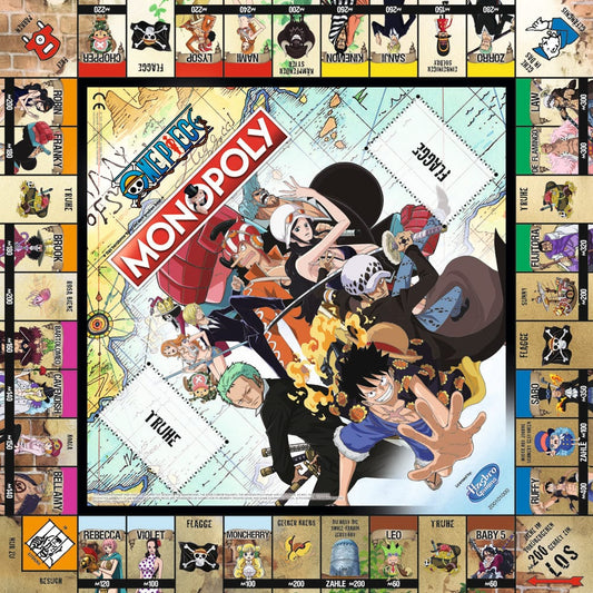Monopoly Board Game One Piece (New Case) *German Version*