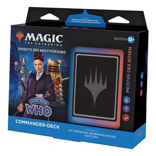 Magic the Gathering Jenseits des Multiversums: Doctor Who Commander Decks Display (4) german