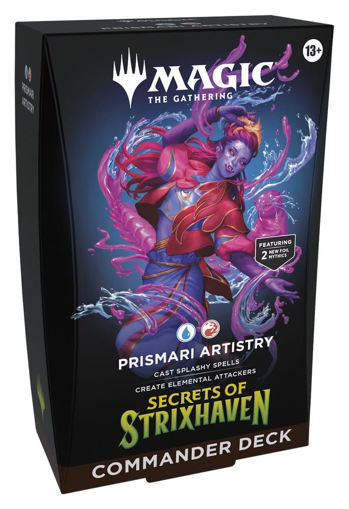 Magic the Gathering Secrets of Strixhaven Commander Decks Case (5) english