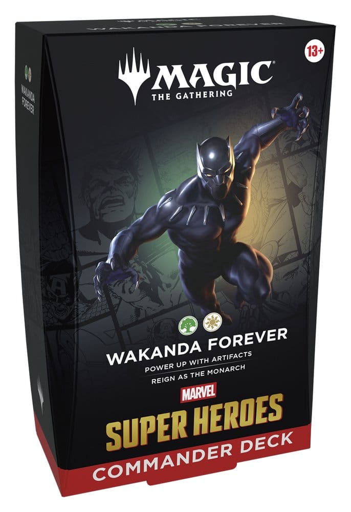 Magic the Gathering Marvel Super Heroes Commander Decks Case (4)