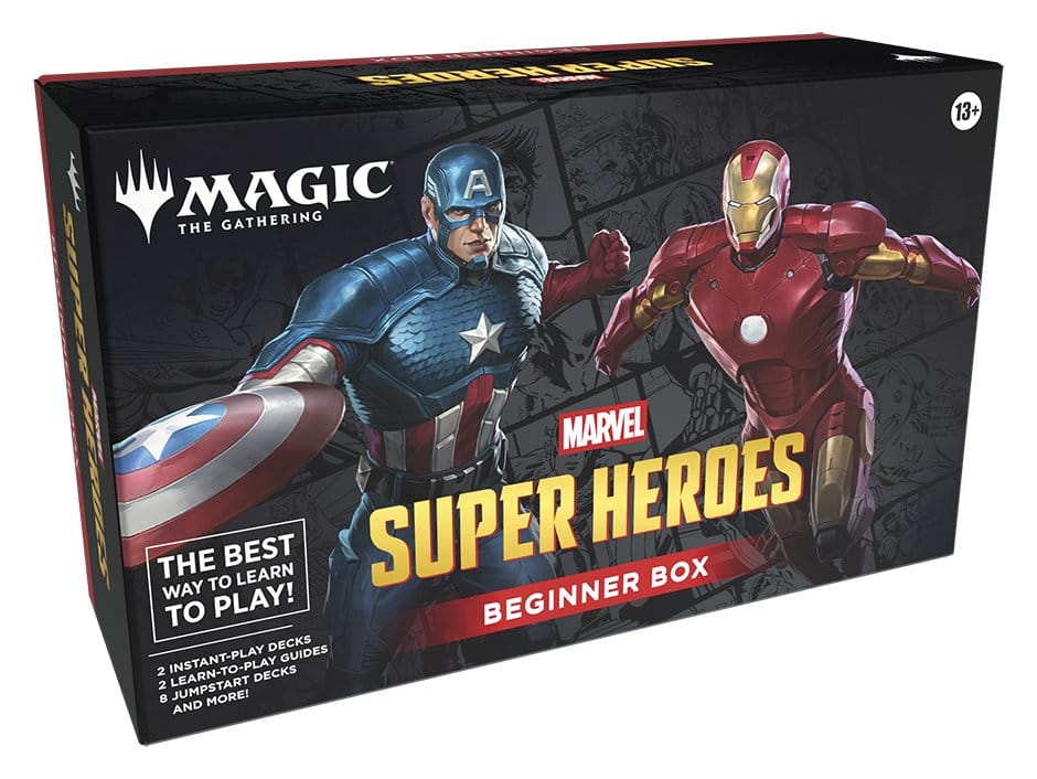 Magic the Gathering Marvel Super Heroes Beginner Box Case (3) english