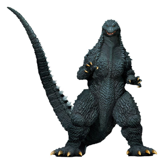 Godzilla against Mechagodzilla 2002 TOHO Yuji Sakai Modeling Collection PVC Statue Godzilla Battle in the Storm 28 cm