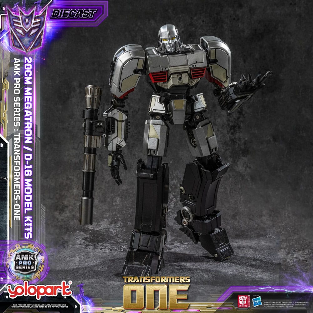 Transformers: Generation One AMK Pro Series Plastic Model Kit D-16/Megatron Final Form 20 cm Model kits