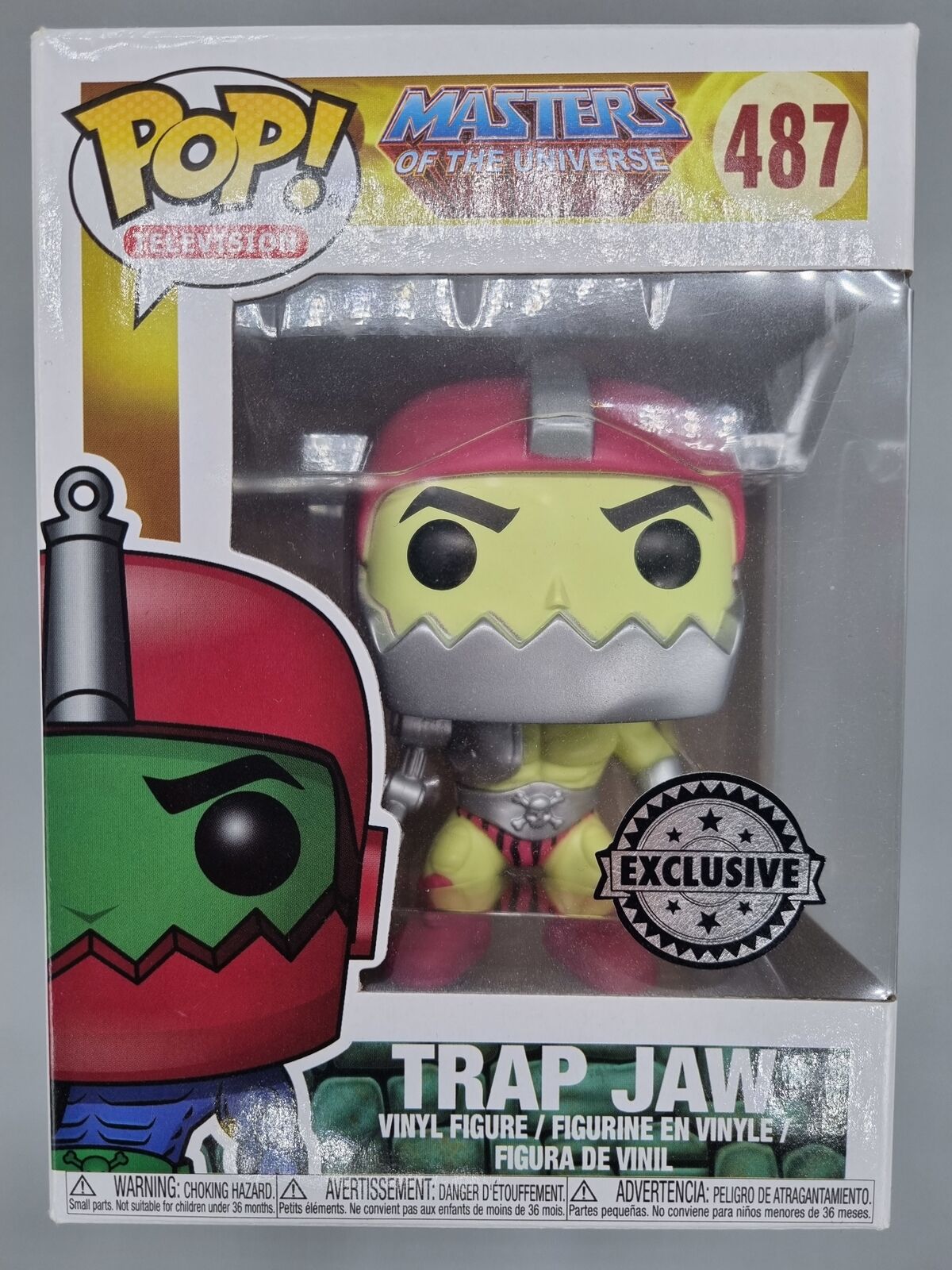 #487 Trap Jaw (Comic) - Masters of the Universe Funko POP