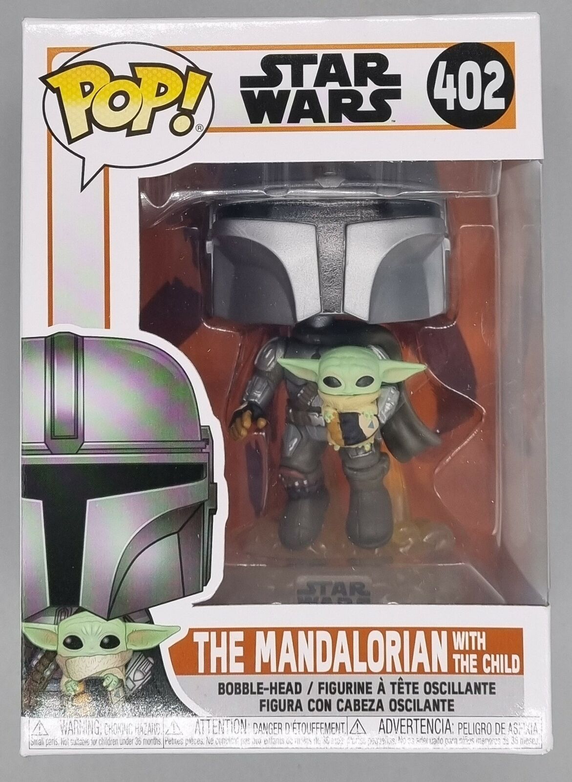 402 The Mandalorian (with The Child) - Star Wars Funko POP