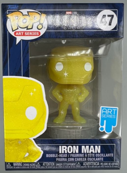 #47 Iron Man - Art Series - Marvel The Infinity Saga Funko POP