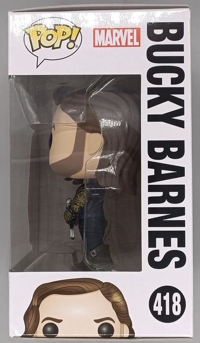 #418 Bucky Barnes - Marvel Avengers Infinity War Box Damaged Funko POP