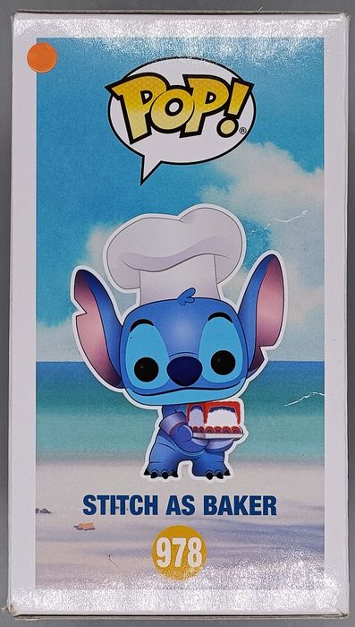 978 Stitch (as Baker) Disney Lilo & Stitch 2020 Con - Damaged Box Funko POP