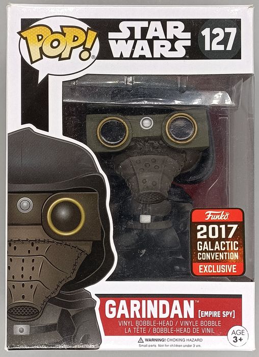 #127 Garindan (Empire Spy) - Star Wars - 2017 Con Funko POP
