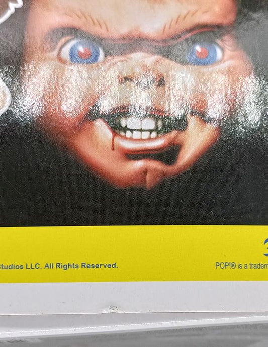 #798 Chucky (Half Face) - Horror - Childs Play 3 - Box Damaged Funko POP