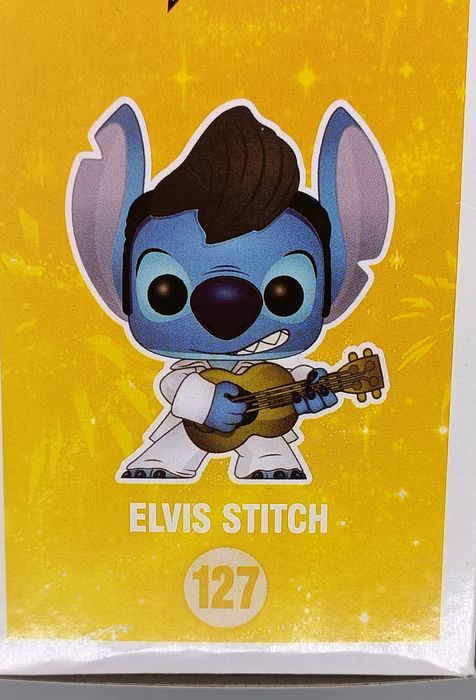 127 Elvis Stitch - Disney Lilo & Stitch Box Damaged Funko POP