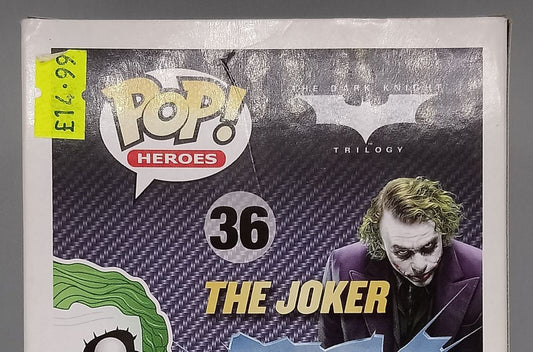 #36 The Joker - DC Batman: Dark Knight - Box Damaged Funko POP
