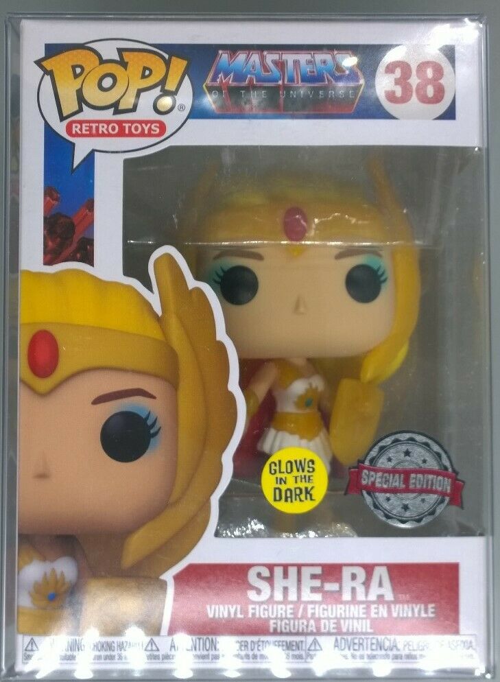 #38 She-Ra (Retro) - Glow - Masters of the Universe Funko POP