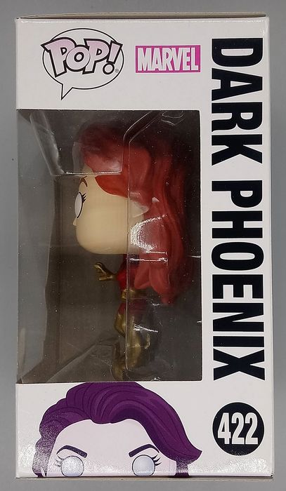 #422 Dark Phoenix (Action Pose) - Glow - Marvel X-Men Box Damaged Funko POP