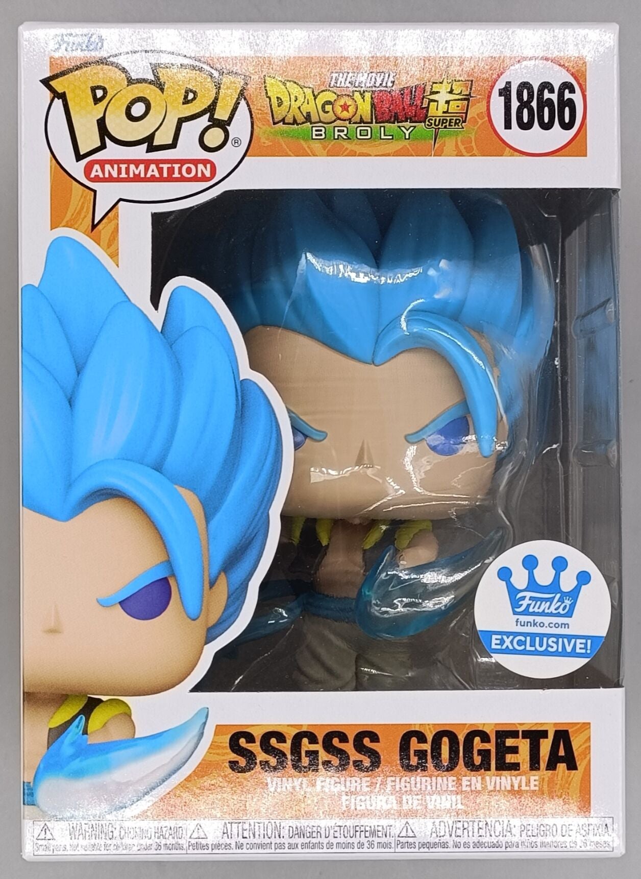 1866 SSGSS Gogeta - Dragon Ball Super: Broly Funko POP