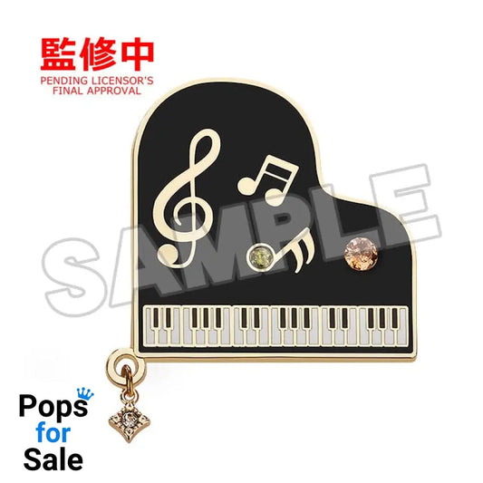 Your Lie in April Brooch Piano 7 cm
