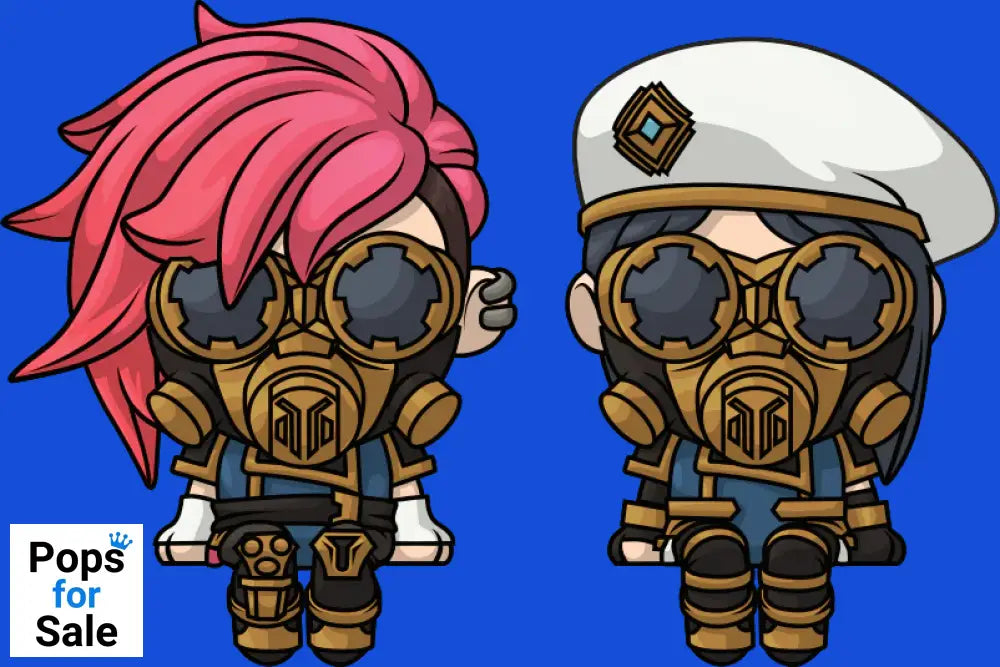 YouTooz - Arcane: Taskforce Caitlyn & Vi Monitor Buddiez