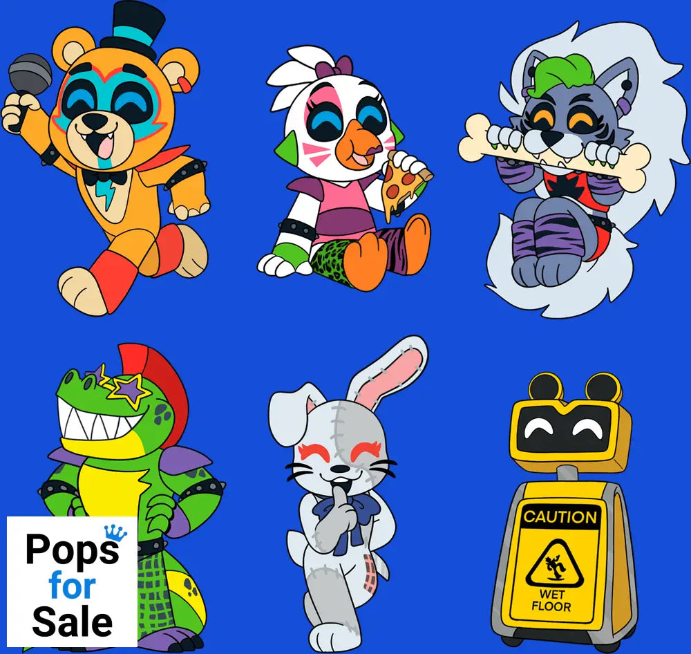 Youtooz - FNAF Security Breach Pin Set