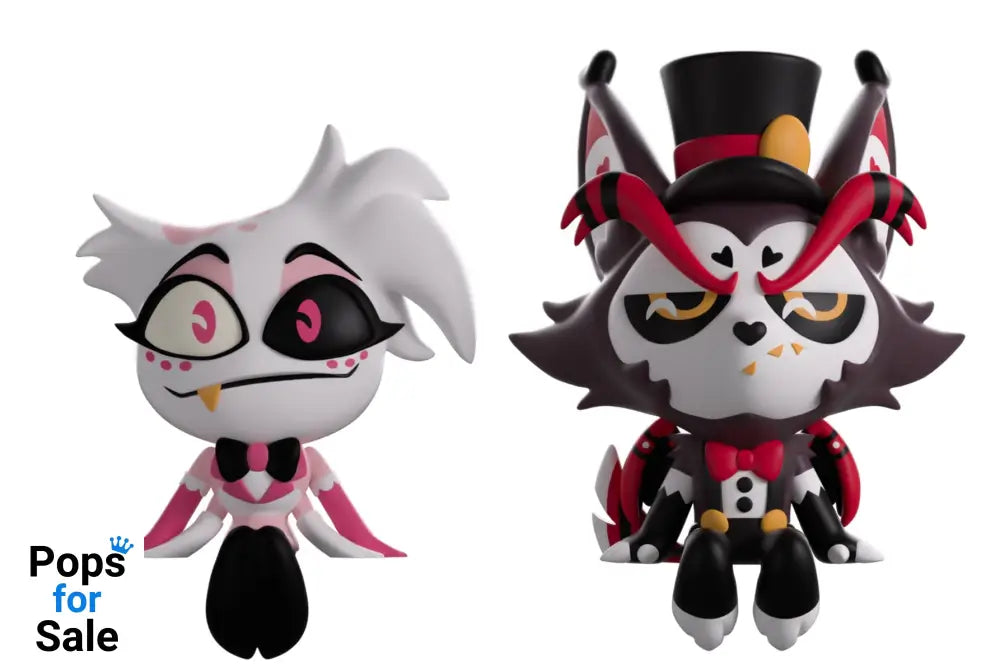 YouTooz - Hazbin Hotel: Angel Dust and Husk Monitor Buddiez Figure