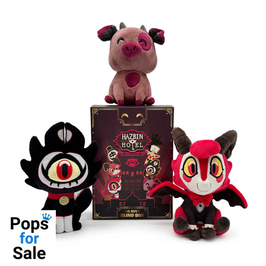 Youtooz - Hazbin Hotel: Lil Guyz - Blind Box (6 Inch Plush in Each Box) Plush Figure