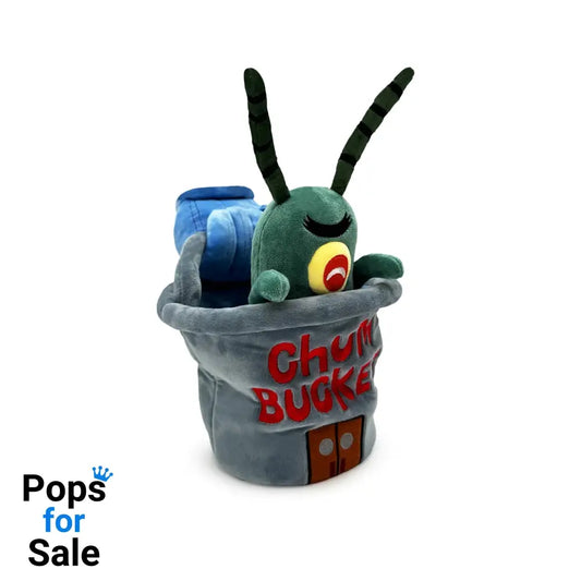 YouTooz - Spongebob Squarepants: Plankton Chum Bucket Plush (9IN)