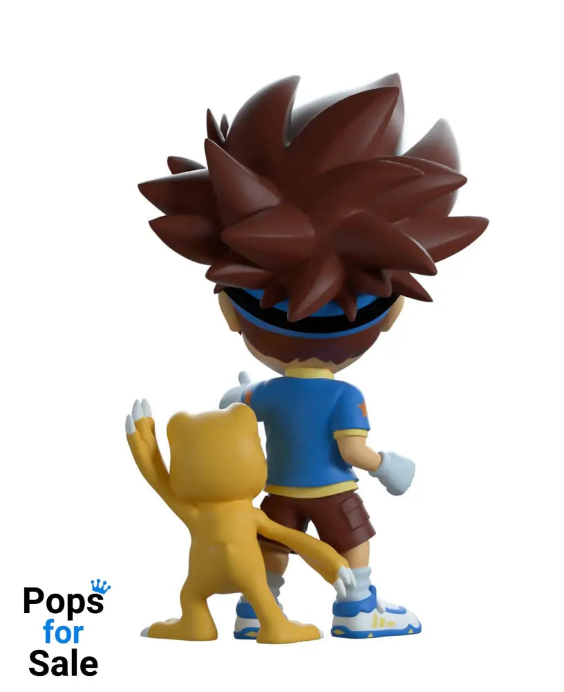 Youtooz Tai and Agumon